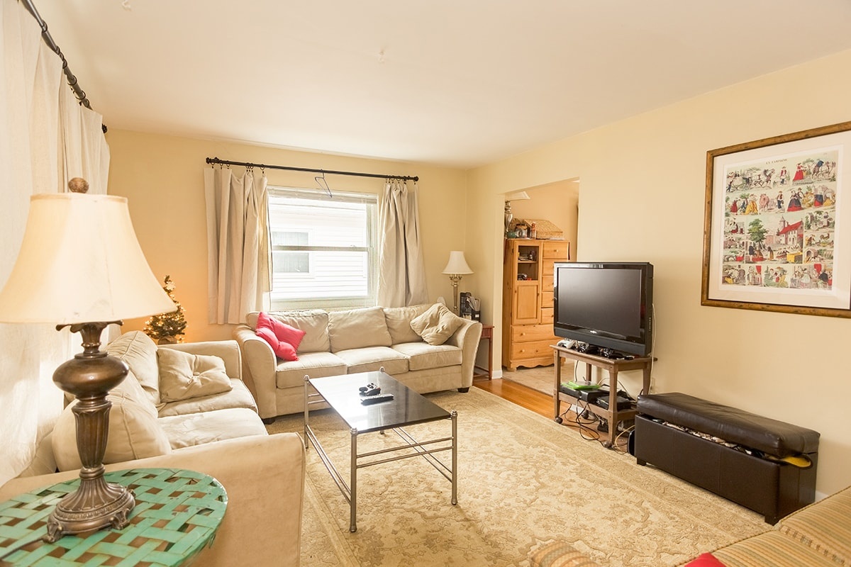 Bright living room